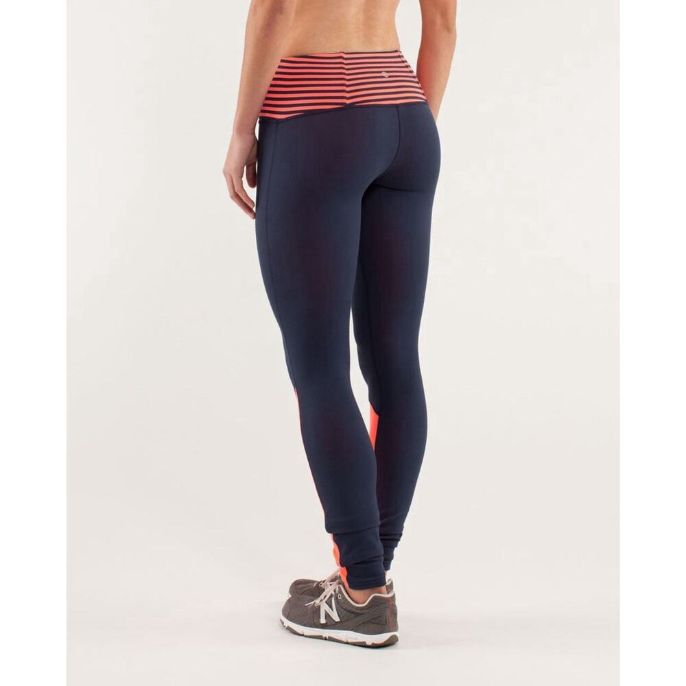 Lululemon Run Runder Under PantInkwell Leggings Yoga Pants Size 8 - Picture 2 of 10